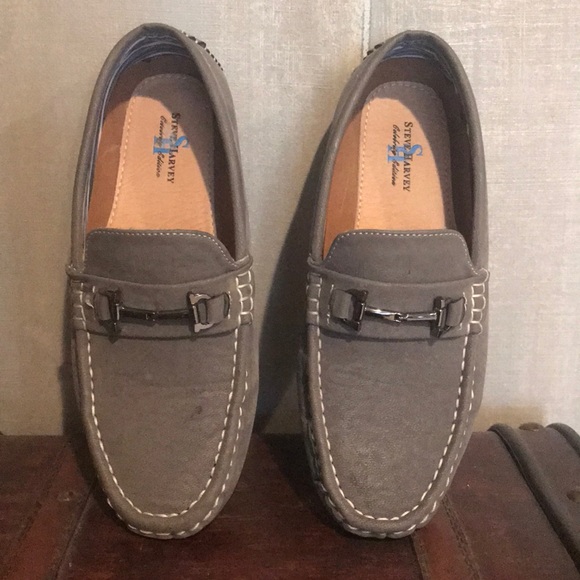 Steve Harvey Colton Boys Designer Fashion Sharp /& Adorable Vegan Loafers Drivers
